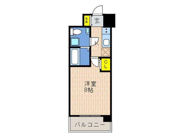 セレニテ三宮プリエの物件間取画像